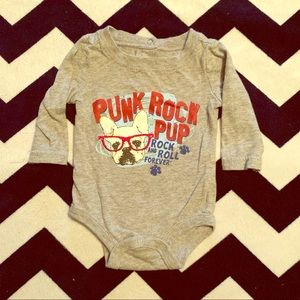 Koala Baby Gray long sleeve onesie